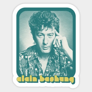 Alain Bashung // Francophile Retro Design Sticker